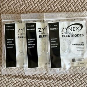 Zynex Medical Self-Adhering Electrodes (4 units) for TENS/INS x3 packs